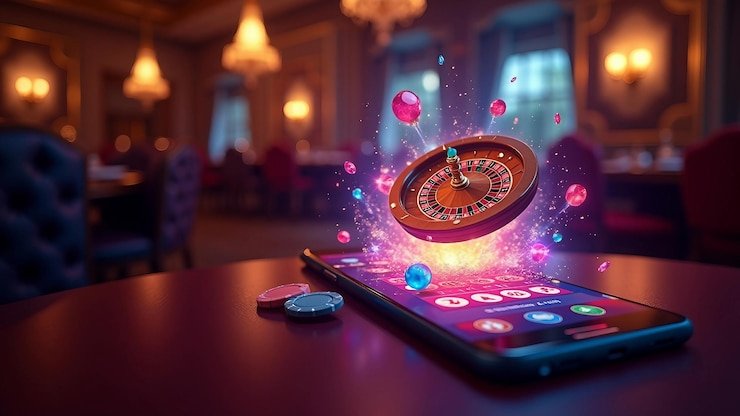 Pembayaran QRIS melalui perangkat mobile